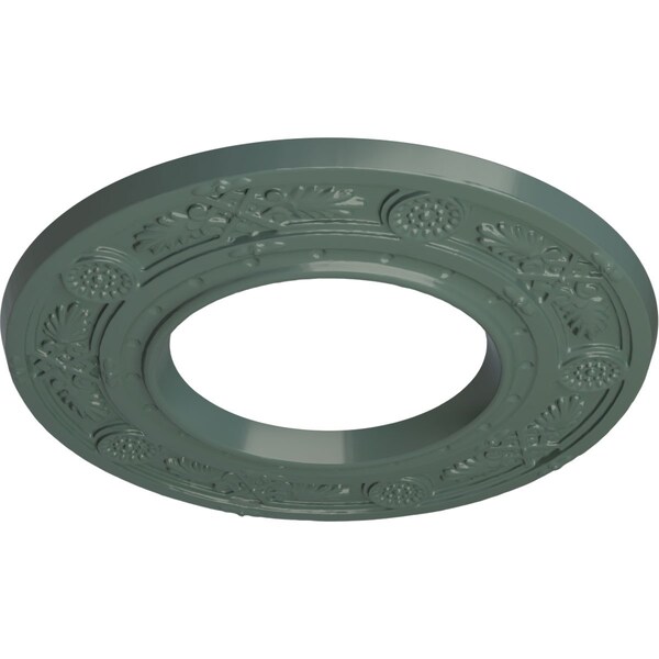 Daniela Ceiling Medallion (Fits Canopies Up To 3 7/8), 8OD X 3 7/8ID X 1/2P